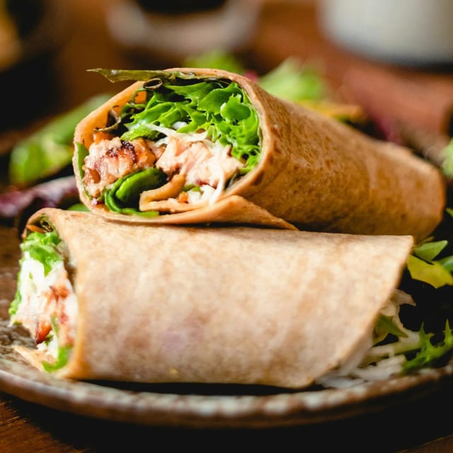 Chicken Caesar Wrap.